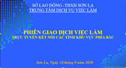 Thông báo tổ chức phiên giao dịch việc làm online kết nối 5 tỉnh phía bắc ngày 24 9 2020