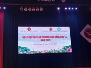 Trung tâm Dịch vụ việc làm Sơn La Tham dự “Ngày hội việc làm Trường Cao Đẳng Sơn La năm 2023