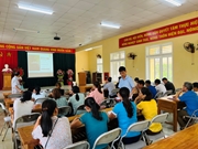 Hội nghị thông tin, tuyên truyền thông tin thị trường lao động trên địa bàn xã Mường Bang, Mường Do Huyện Phù Yên