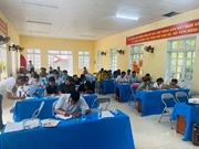 Hội nghị thông tin, tuyên truyền thông tin thị trường lao động trên địa bàn xã Bắc Phong, Tân Phong Huyện Phù Yên