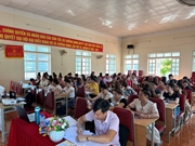 Hội nghị Tư vấn, giới thiệu việc làm tại xã Chiềng Dong