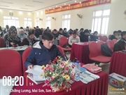 Hội nghị tư vấn, giới thiệu việc làm, tuyển dụng lao động đi làm việc tại các Công ty, Doanh nghiệp trong nước và nước ngoài cho người lao động trên địa bàn huyện Mai Sơn