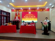 Đại hội Chi bộ Trung tâm Dịch vụ việc làm lần thứ VIII, nhiệm kỳ 2025 - 2027