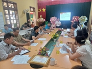 Trung tâm Lưu trữ, việc làm, người có công tỉnh Sơn La tham gia Hội nghị tuyên truyền đưa người lao động đi làm việc thời vụ tại Hàn Quốc